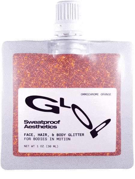 Ommochrome Orange Sweatproof Glitter
