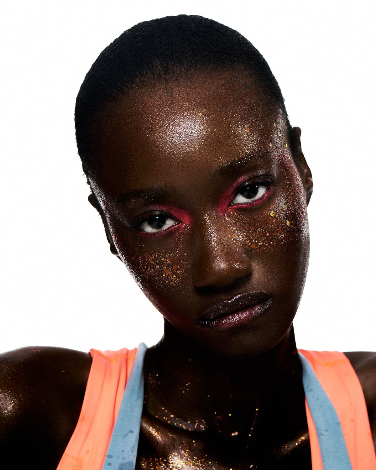 Ommochrome Orange Sweatproof Glitter | GLOP