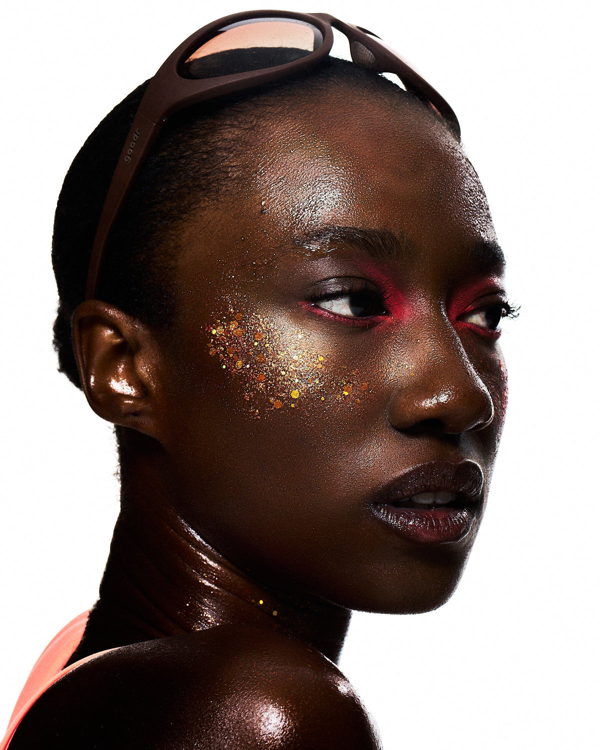 Ommochrome Orange Sweatproof Glitter | GLOP