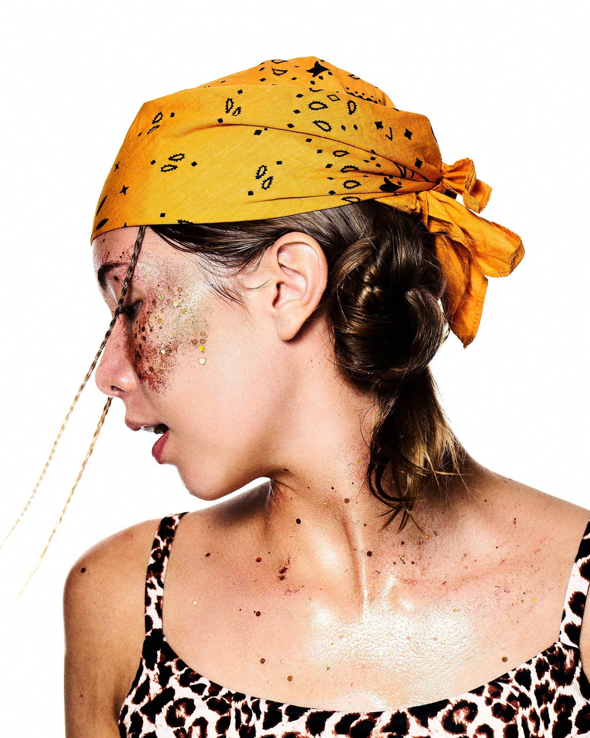 Ommochrome Orange Sweatproof Glitter | GLOP