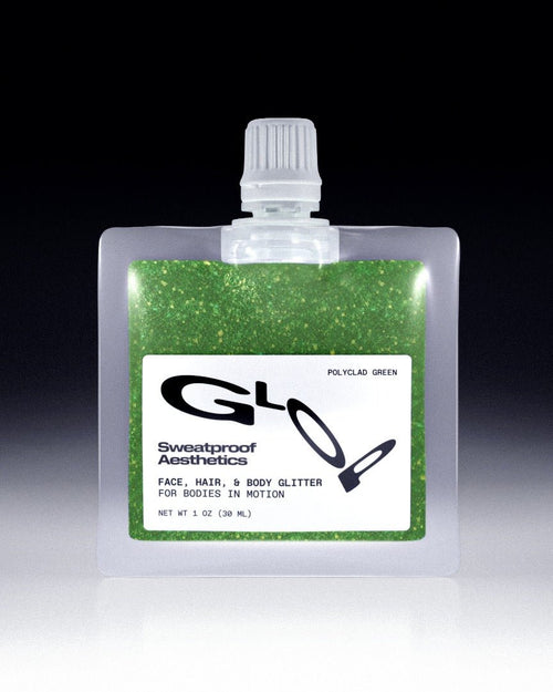 Polyclad Green Sweatproof Glitter | GLOP
