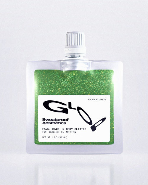 Polyclad Green Sweatproof Glitter | GLOP