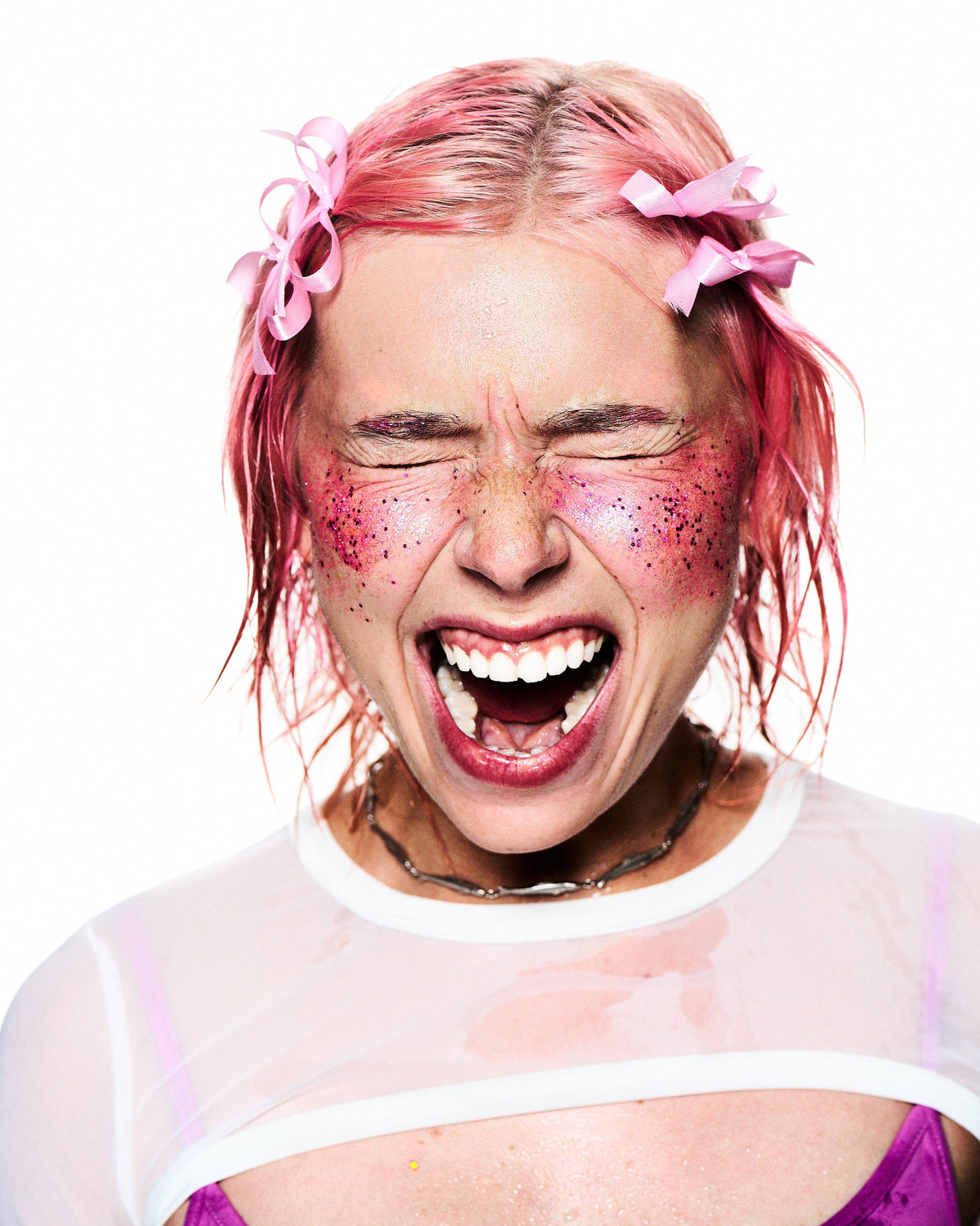 Strawberry Fission Sweatproof Glitter | GLOP